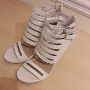 White Party Heels